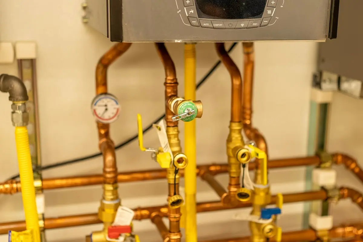 Licensed technician providing Backflow Prevention for a homeowner in Floyd